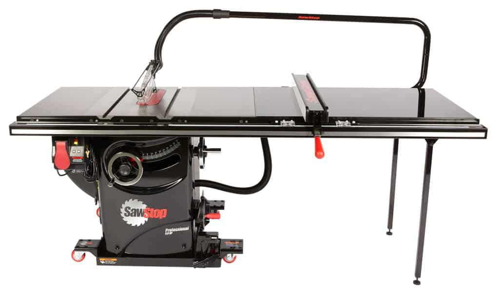 Comparative Sawstop Professional Vs Sawstop Industrial Saws